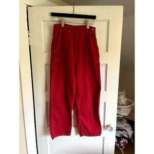 Vintage soft red cargo pants